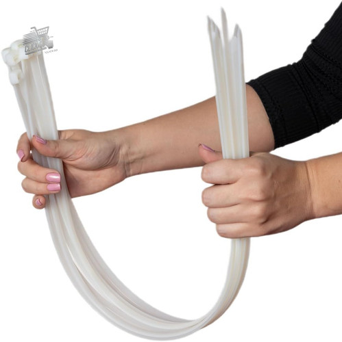 Fascette plastica bianche - fascette,